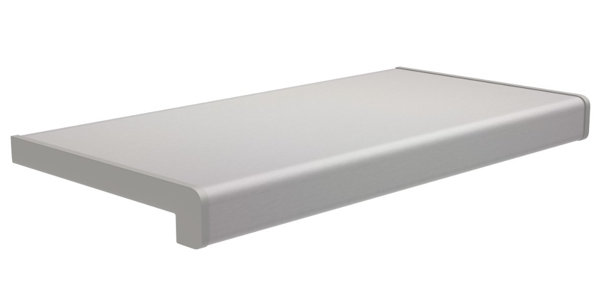 Parapet dřevotříska aluminium