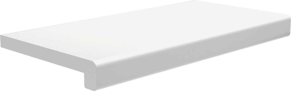 Parapet dřevotříska bílý